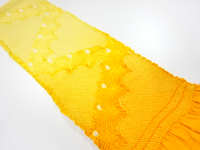 JAPANESE OBIAGE FOR FURISODE / SHIBORI / SILK